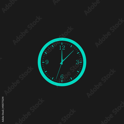 Wallpaper Mural Time and Clock icon Torontodigital.ca