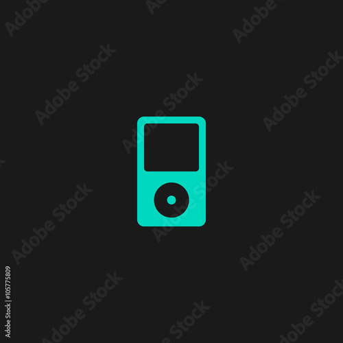 Portable media player icon