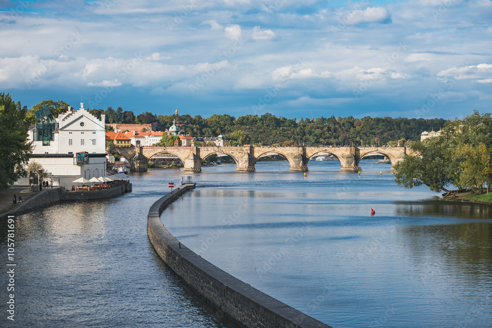 Obraz premium Panoramic View of Prague, Czech Republic