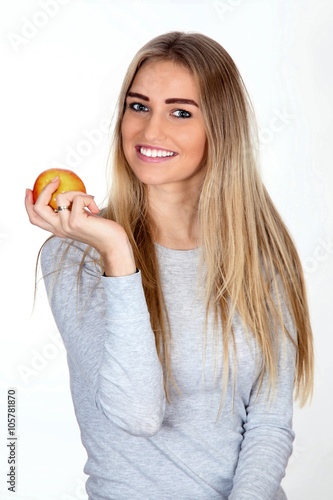 Portrait of the young woman