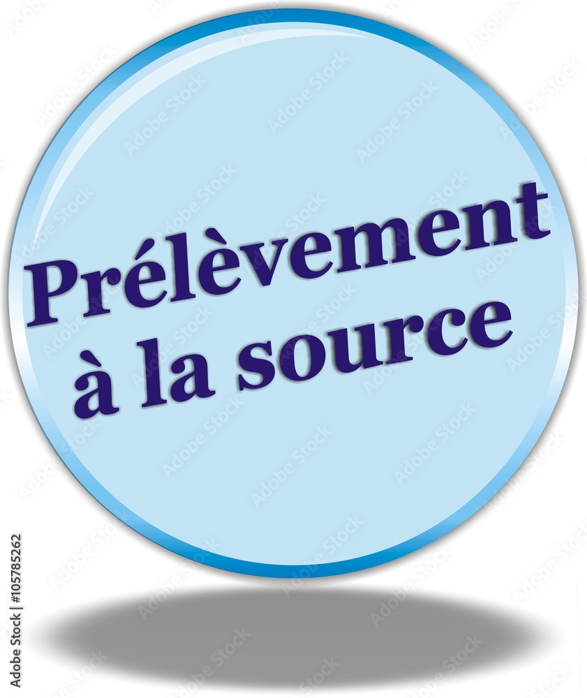 bouton prélèvement à la source bouton prélèvement à la source