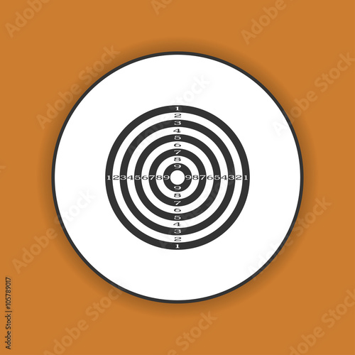 Vector target icon