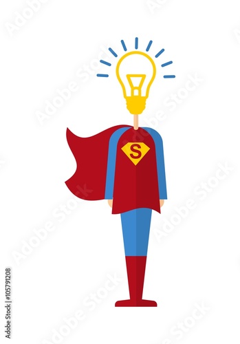 Female superhero generates ideas