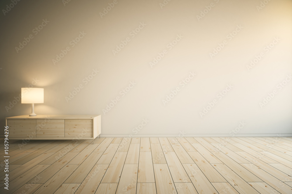 Empty wall in room Empty wall in room