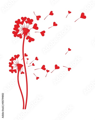 Fototapeta Naklejka Na Ścianę i Meble -  Одуванчик