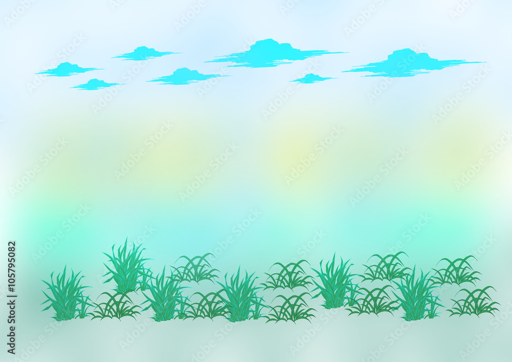 green grass background