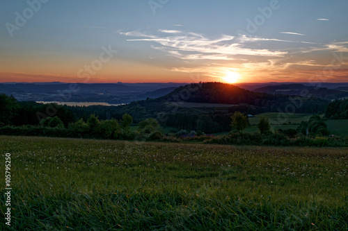Single-Shot HDR of a landscape in the surroundings of the Lake of Constance in Germany.