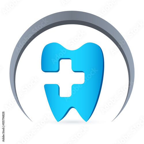 dental clinic / Zahnarzt - Logo