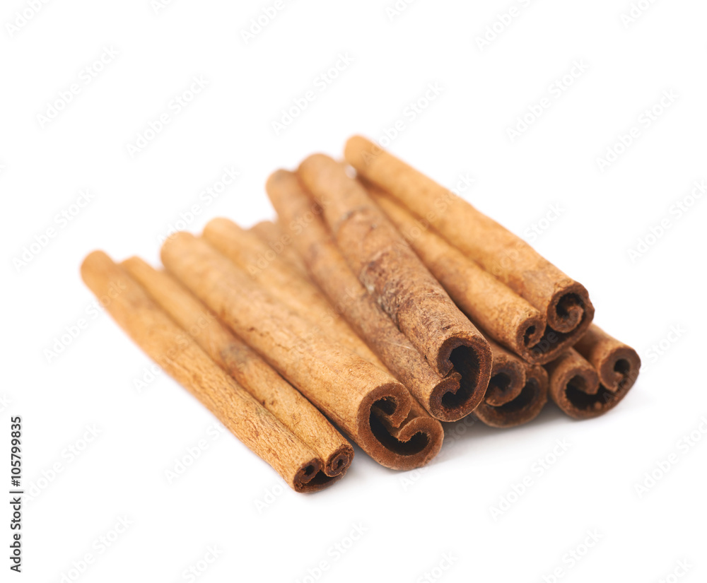 Cinnamon stick isolated Cinnamon stick isolated