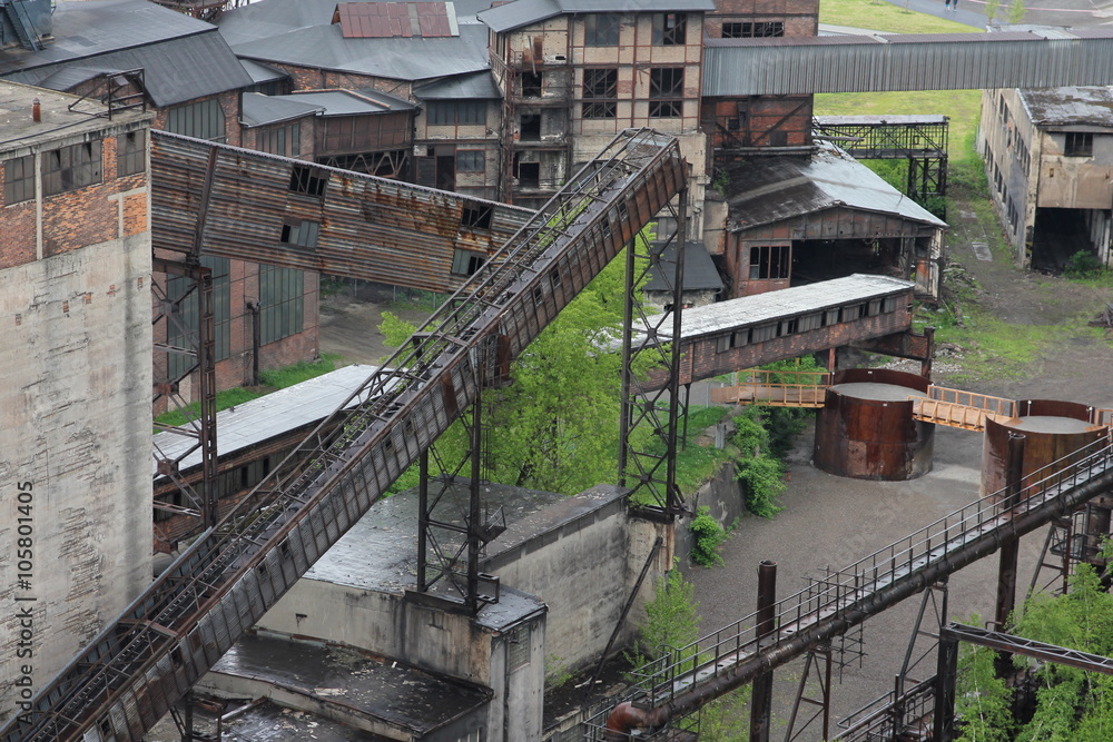 Fototapeta premium Heavy industry infrastructure