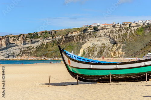 Praia da Nazar   em Portugal