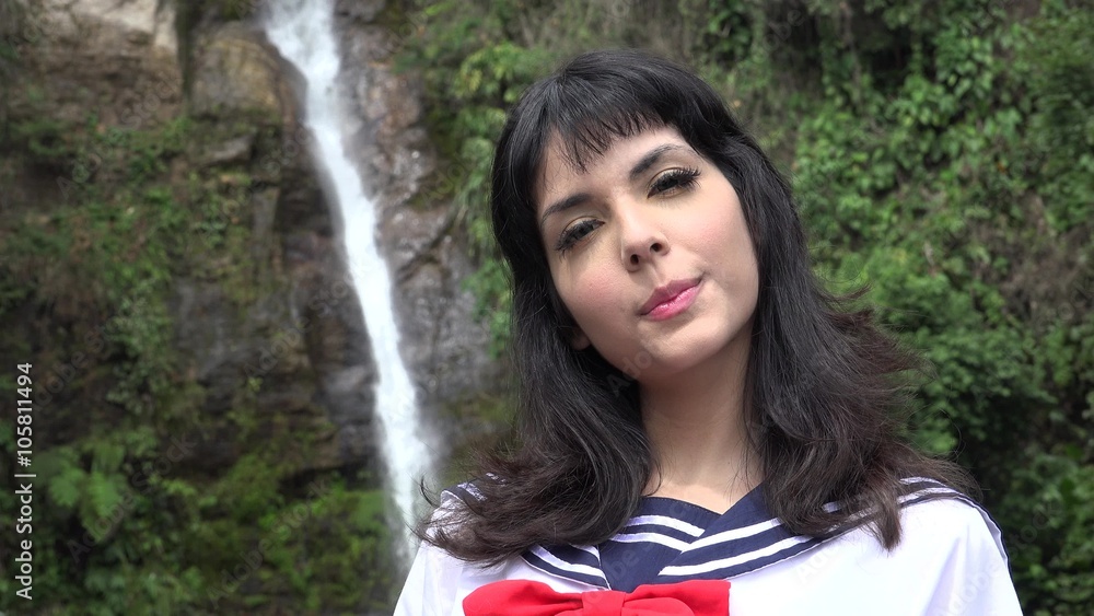 Adorable Female Japanese Cosplay