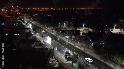 Wallpaper Mural Car traffic at night Torontodigital.ca