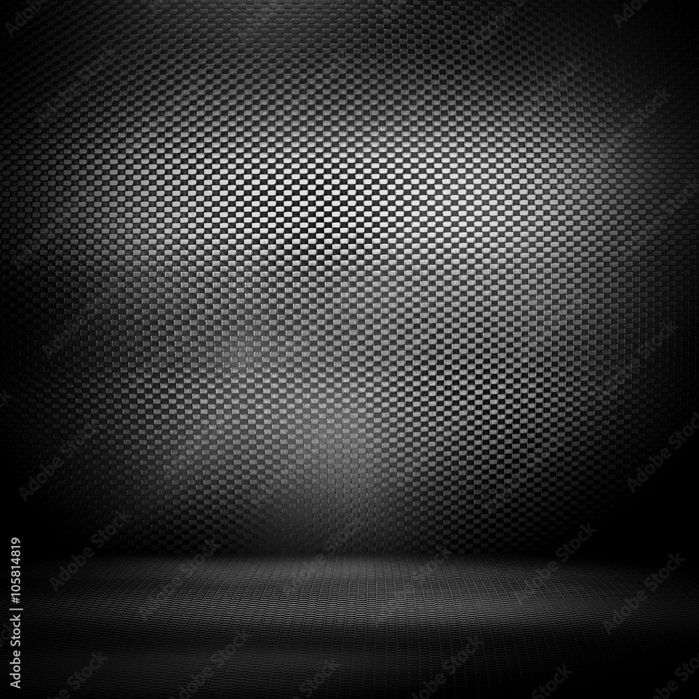 Fototapeta premium black metal space background