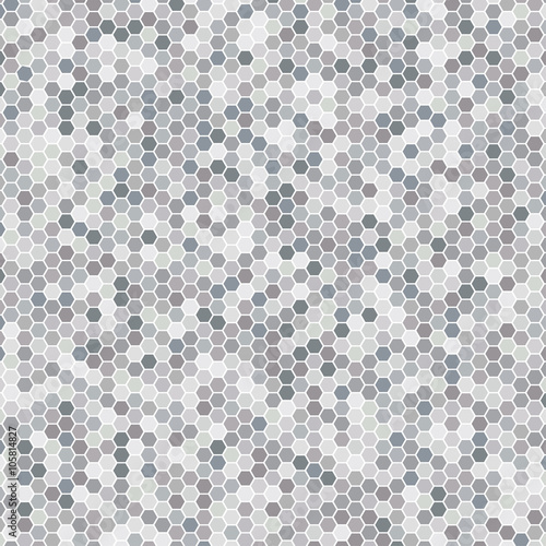  Multicoloured hex tiles. Mosaic. Eps 10.