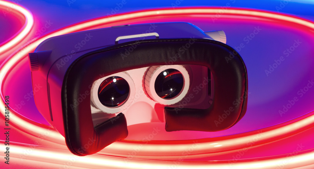 Virtual reality VR concept