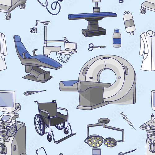 Medical center pattern
