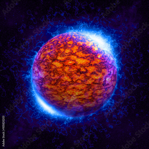 Fototapeta Naklejka Na Ścianę i Meble -  Electrical planet