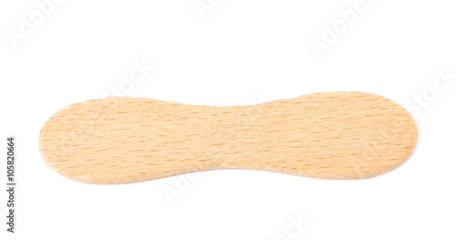 Wooden ice-cream stick isolated
