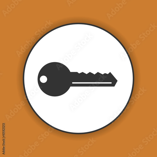 Key vector icon