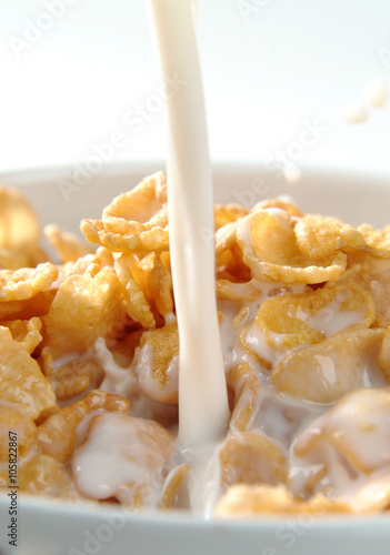Bild auf Leinwand Cornflakes
