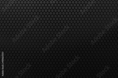 Black honeycomb background