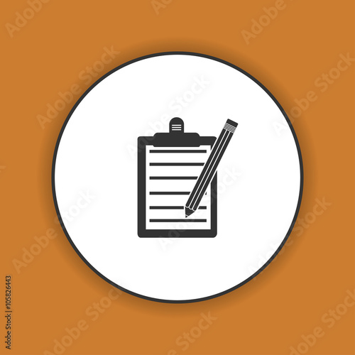 Pictograph of checklist