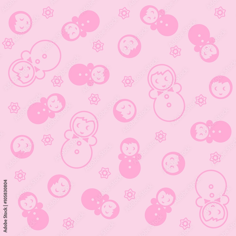 Baby toys background