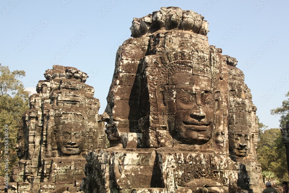 Gesichter des Bayon Tempels I