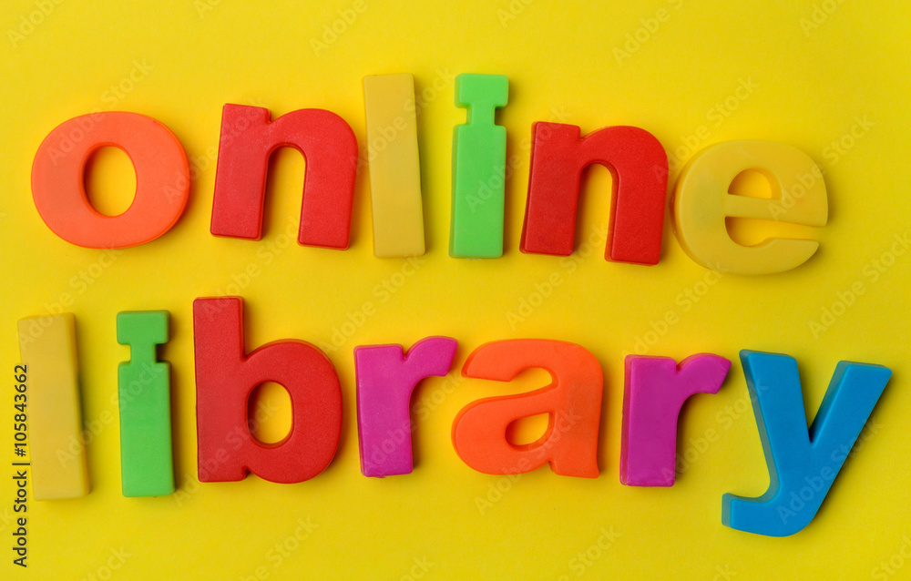 Words Online Library on background Words Online Library on background