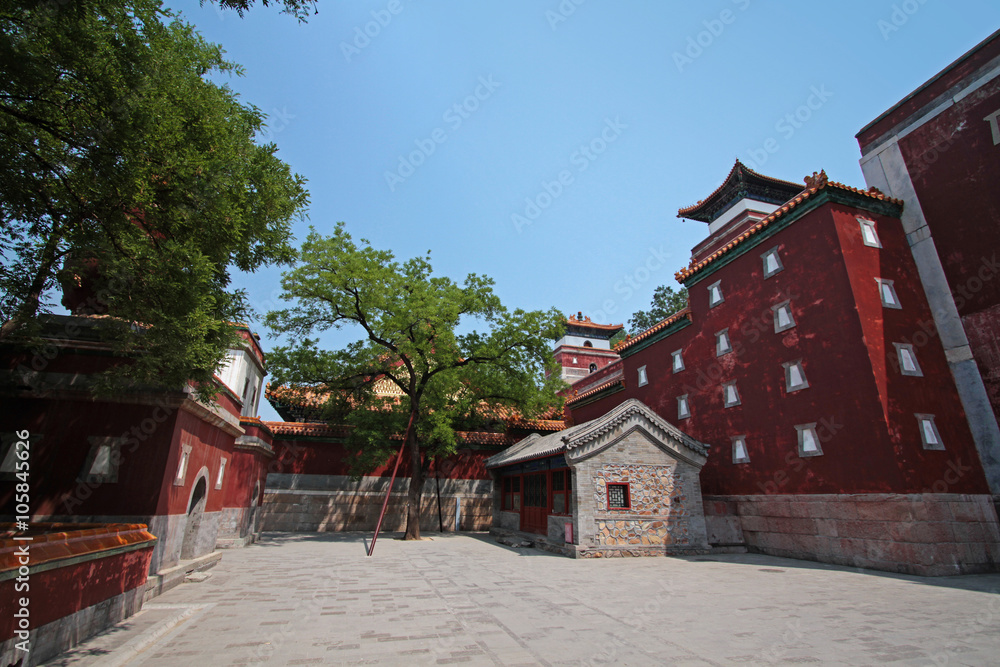 Fototapeta premium summer palace in beijing, china