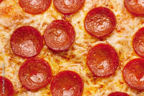 Pepperoci Pizza close up for backgounds