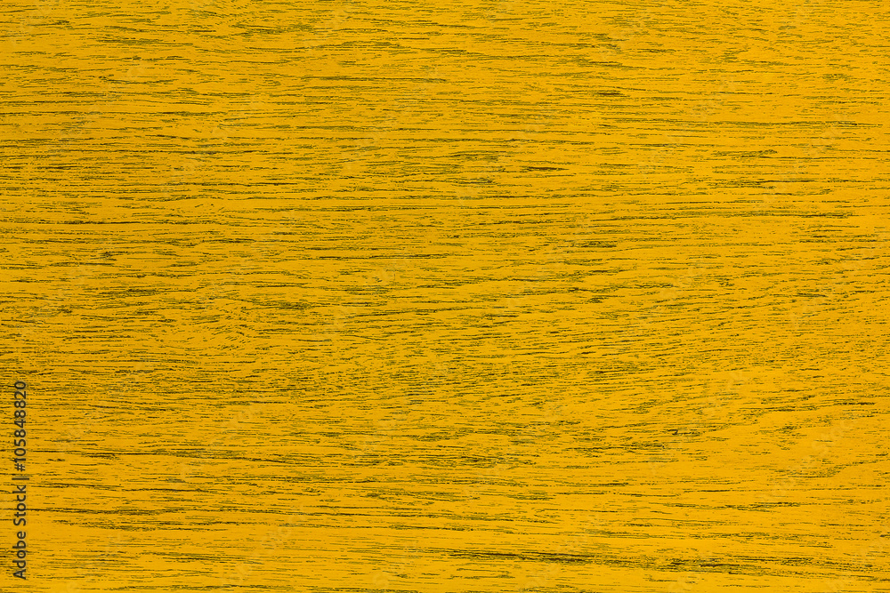 Yellow Wood Texture Background