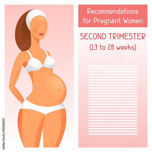 Recommendations for pregnant women in second trimester of pregnancy