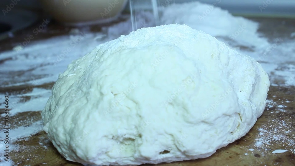 Hands kneading dough Hands kneading dough