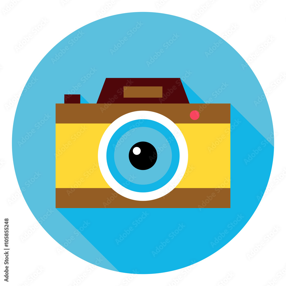 Photo Camera Circle Icon Photo Camera Circle Icon