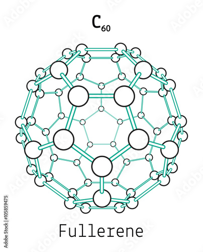 C60 fullerene molecule