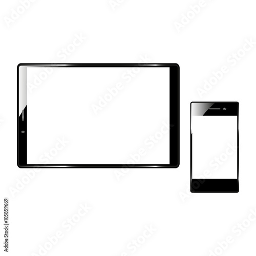smartphone and tablet