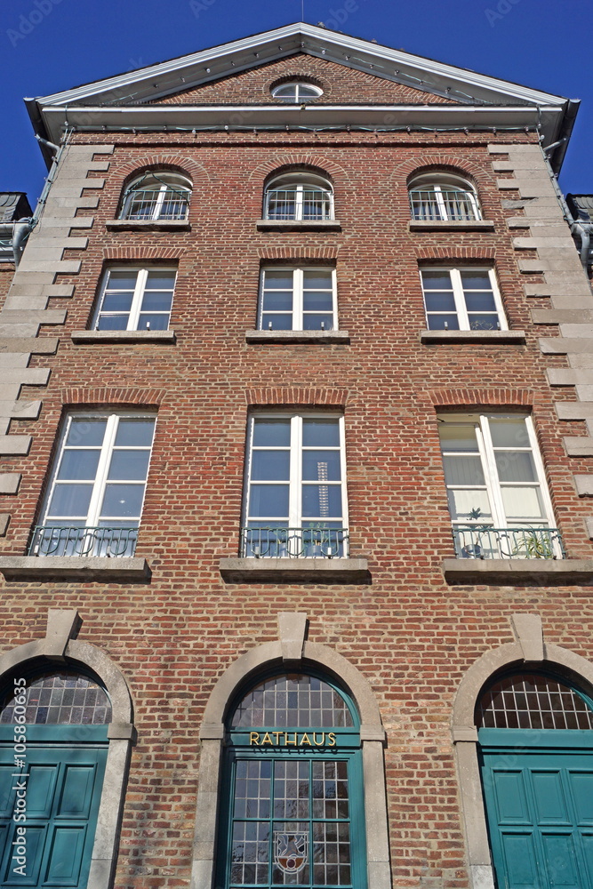 Fototapeta premium Rathaus in GOCH am Niederrhein