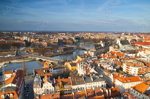 Wrocław panorama miasta