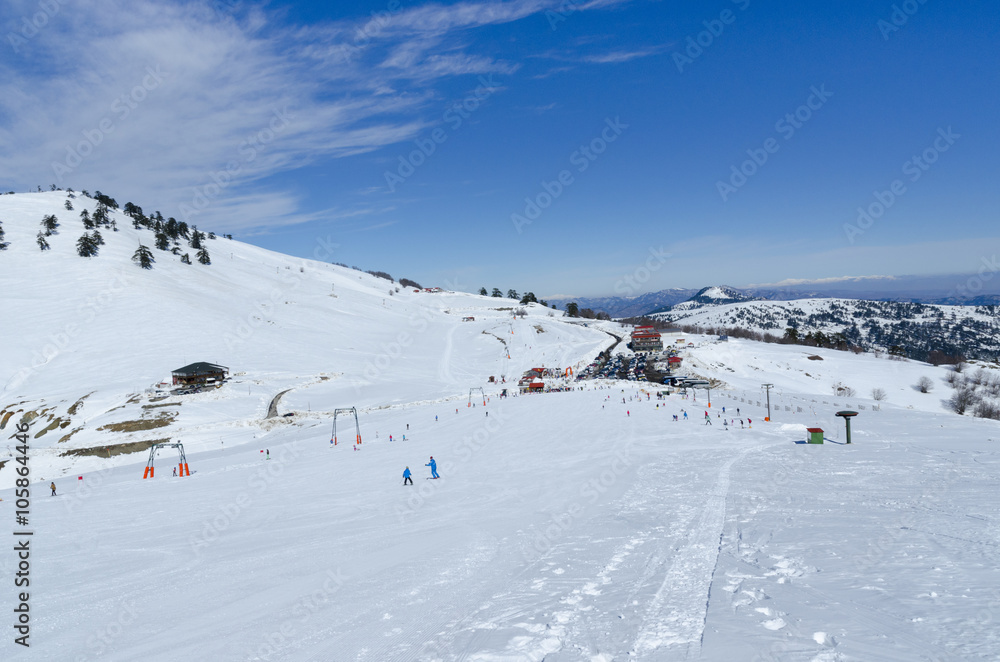 Vasilitsa ski center , Grevena Greece