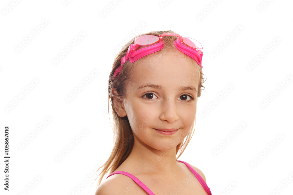 girl in swimming costume Stock Photo Adobe Stock
