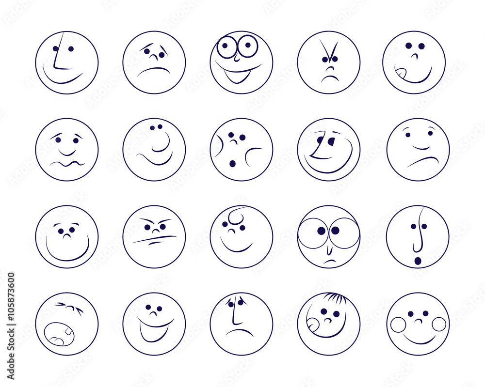 Set of smiles Set of smiles