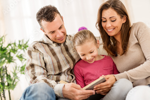 Happy Family At Home