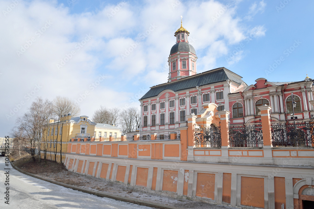 Church of the Annunciation of the Alexander Nevsky Lavra.