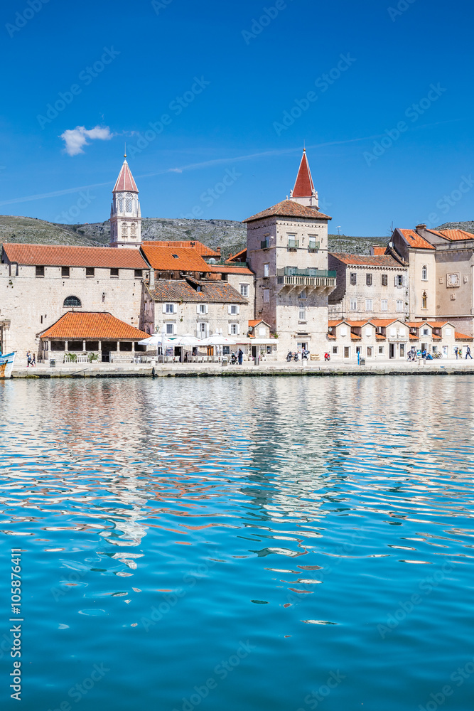 Seafront And Church Towers - Trogir, Croatia