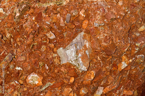 Obraz na płótnie Brown rocky background.