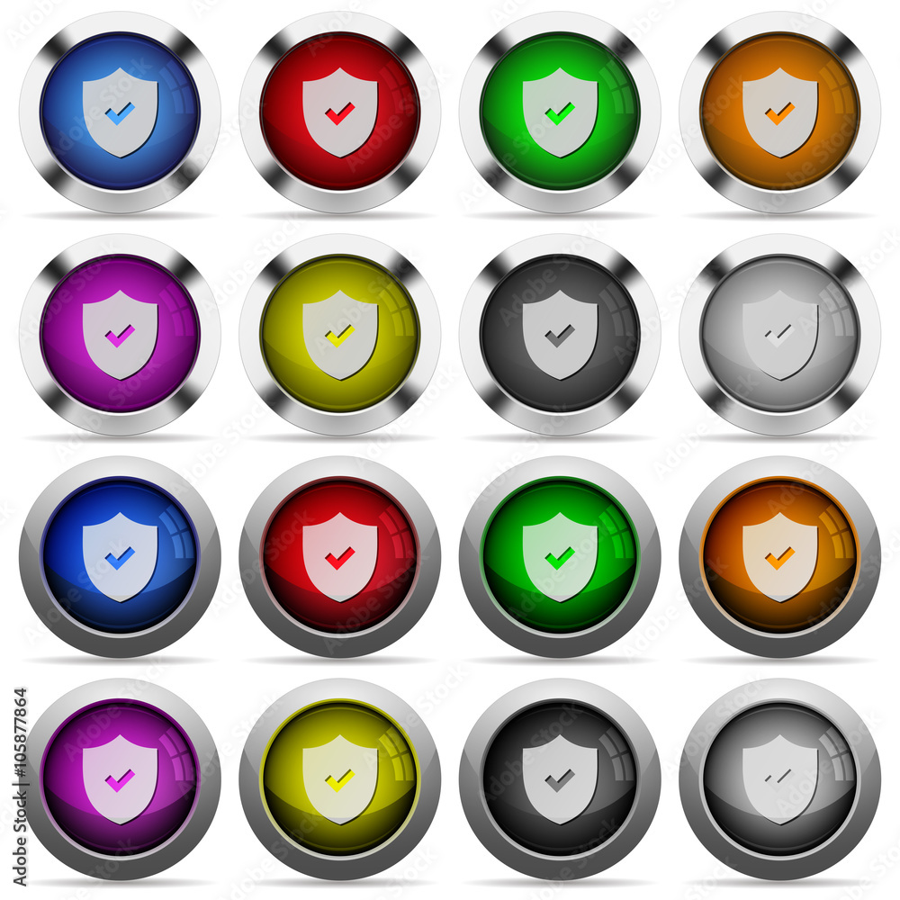 Active security button set Active security button set