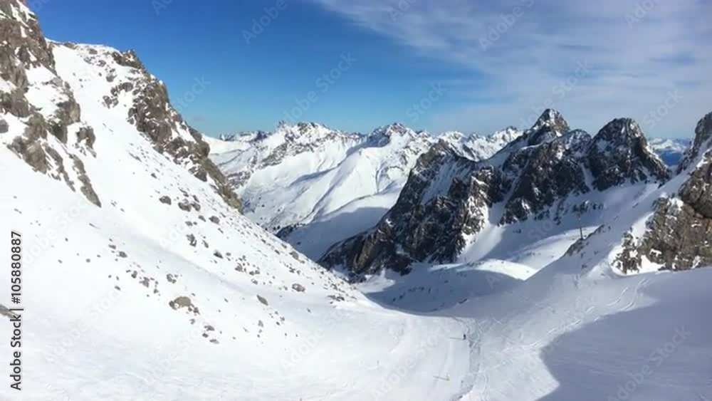 4k Mountains in Austria Europe Alps Winter Snow 4k Mountains in Austria Europe Alps Winter Snow
