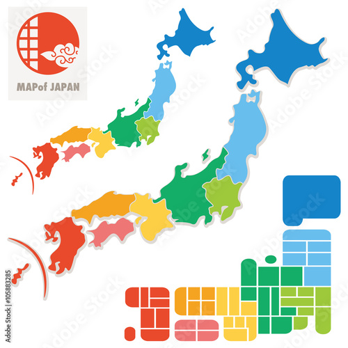 日本地図